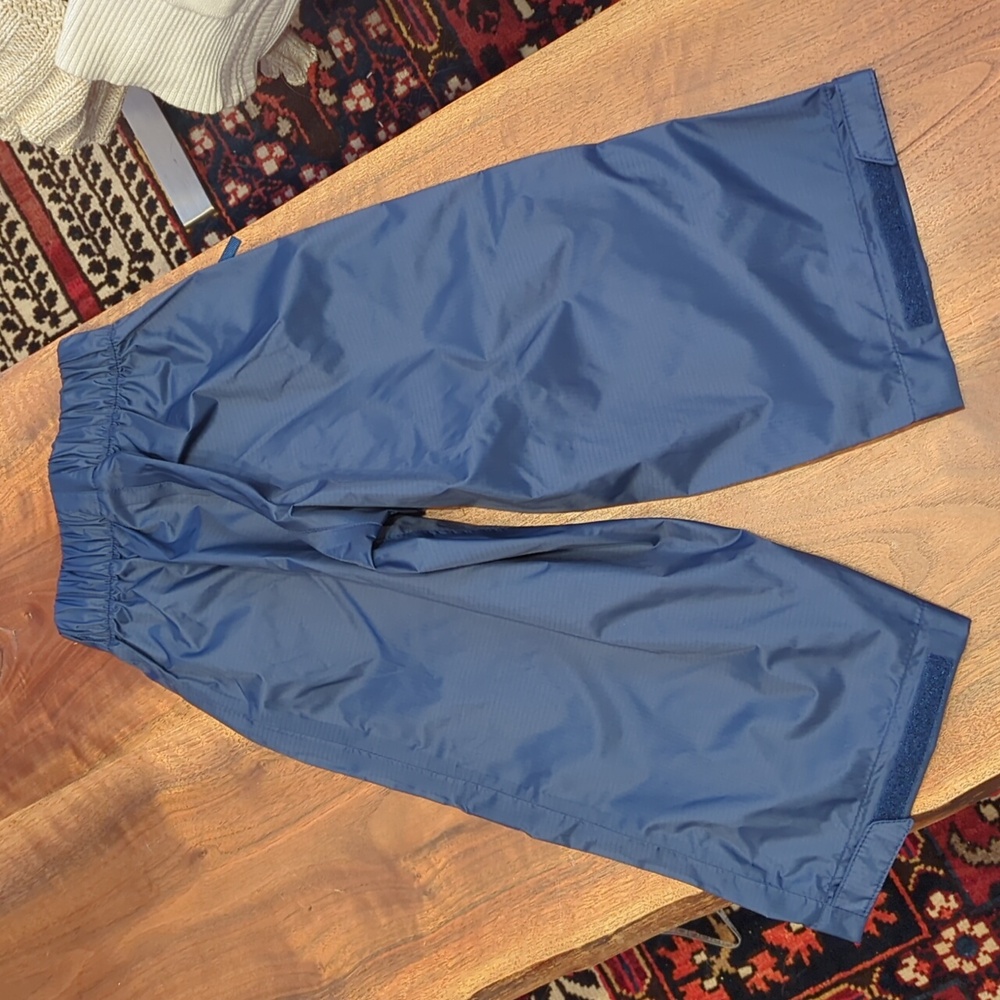 NWT Kathmandu Waterfall Waterproof Rain Pants In Navy Size 2T - Picture 4 of 8